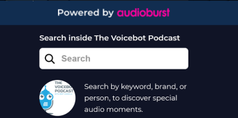 Audioburst Releases Podcast Search Widget for Websites